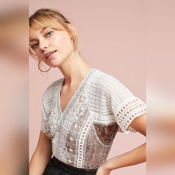 Anthropologie Byron Lars Beauty Mark Ruth Column Dress 2P NWT - Picture 3 of 7